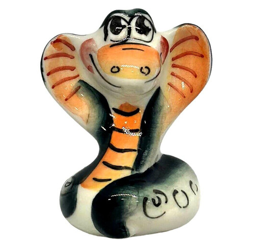 Majolica cobra snake symbol - symbol, of